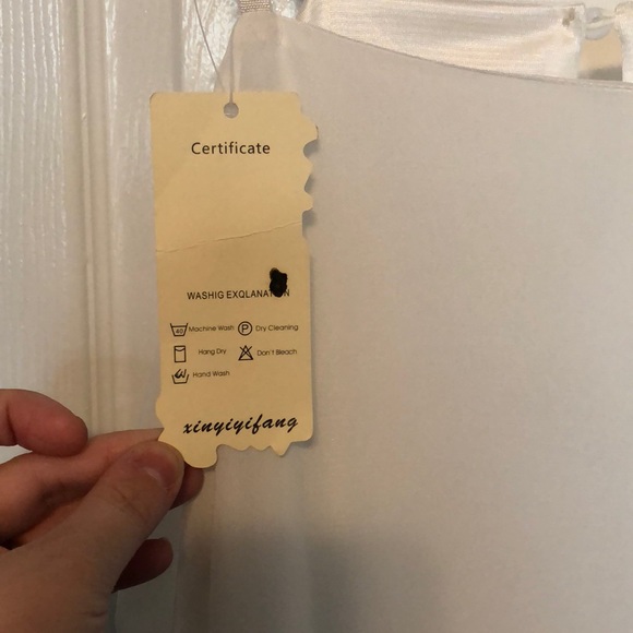 White Long-Sleeved Mini Dress 🎀NWT🎀 - Picture 3 of 5